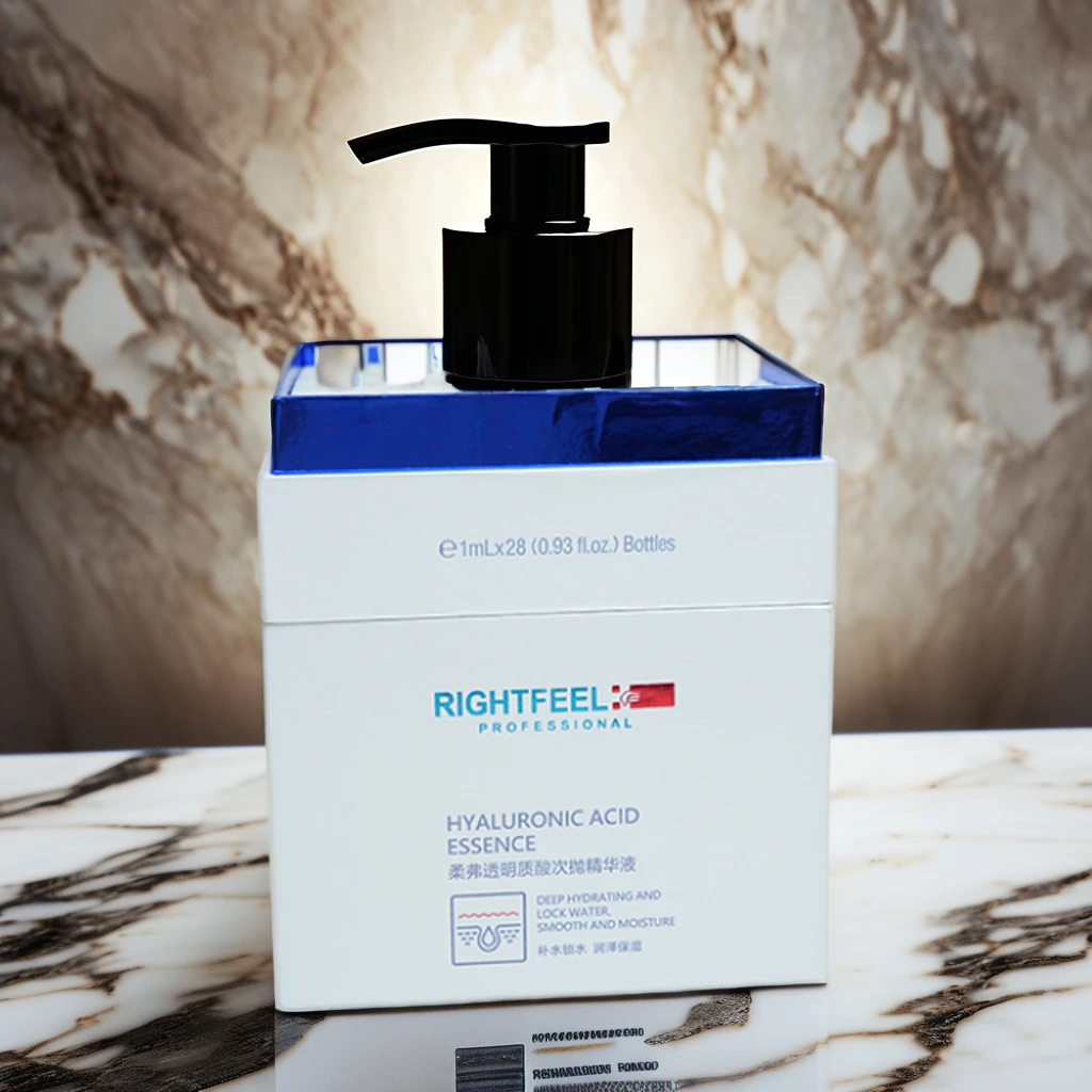 YS RIGHTFEEL Hyaluronic Acid Secondary Polishing Essence Scalp Serum for Moisturizing Scalp and Face