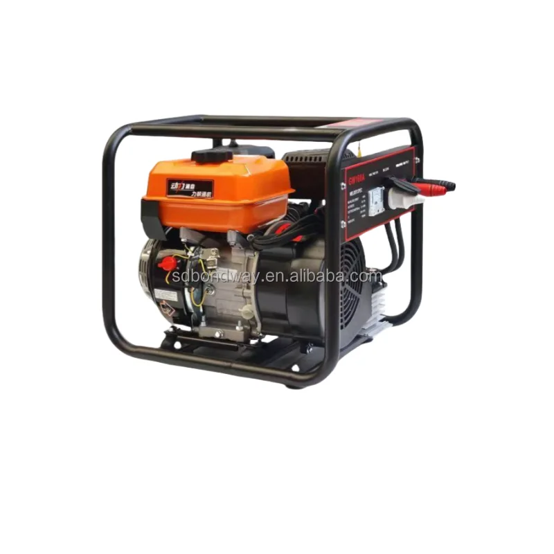 Portable Electric Stick Welding Machine Diesel & Gasoline Powered for Construction Industries with Engine Included