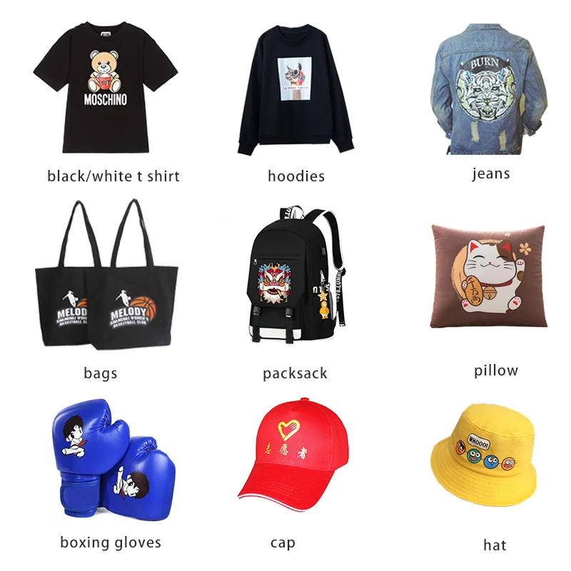 Free AcroRIP Software A3 DTF Printer Printing Machine T Shirt Printing Machine DTF Printer With Desktop Heater