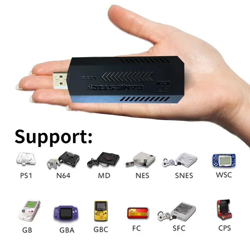 New X2 Plus 3D TV Retro Game Console real 1080P HD-Out Bulit-in 41000 Games Double Shock Arcade for Gift