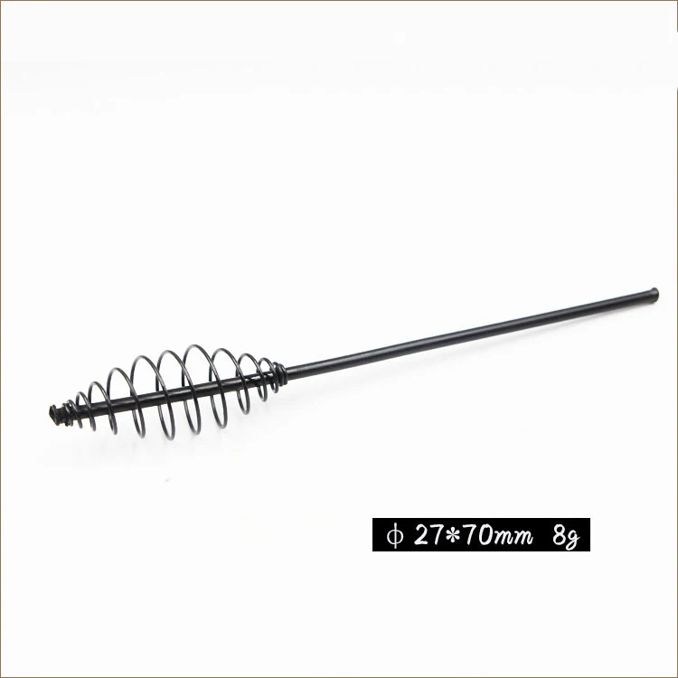 New Arrivals European style Long Tube Spring Fishing Gear 8g 10g No Lead 15g 30g 45g With Bait