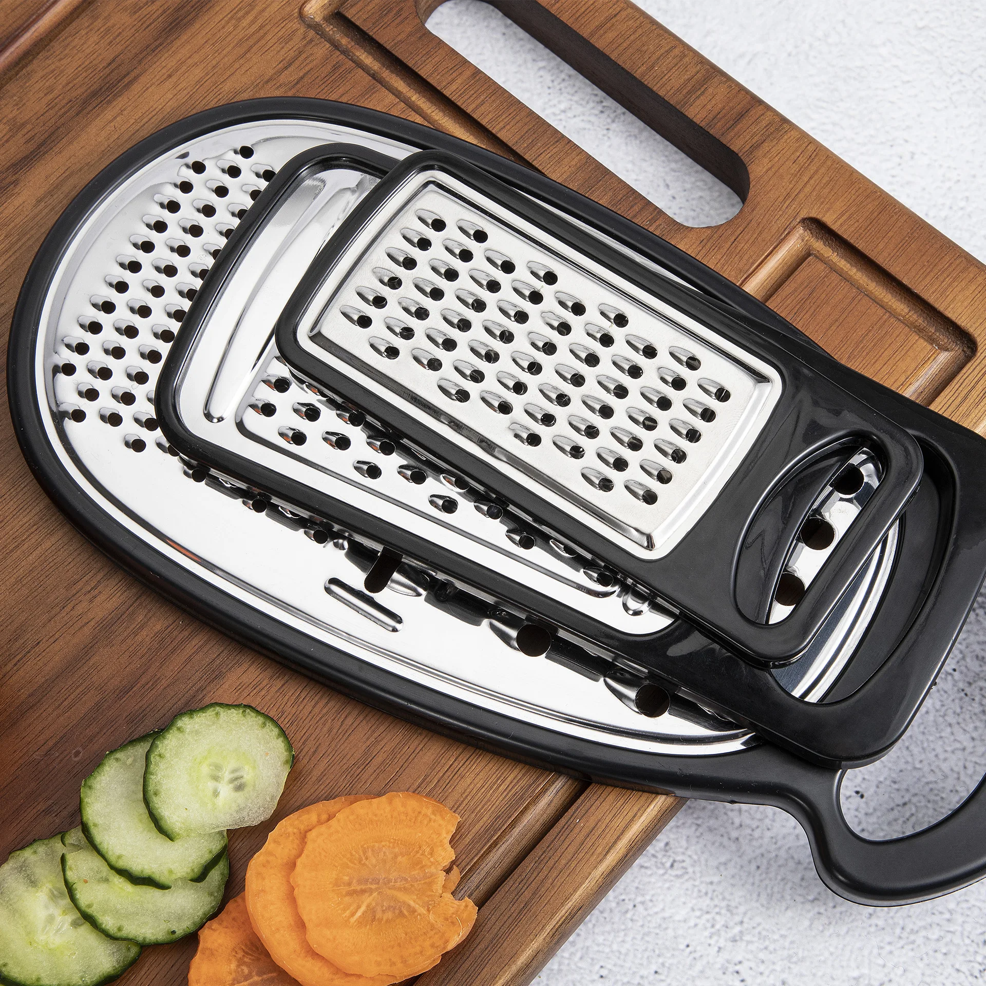 Multifunctional Stainless Steel Kitchen Gadget Mini Manual Cheese Vegetable Box Grater Cutting Fruit Vegetables Food Use