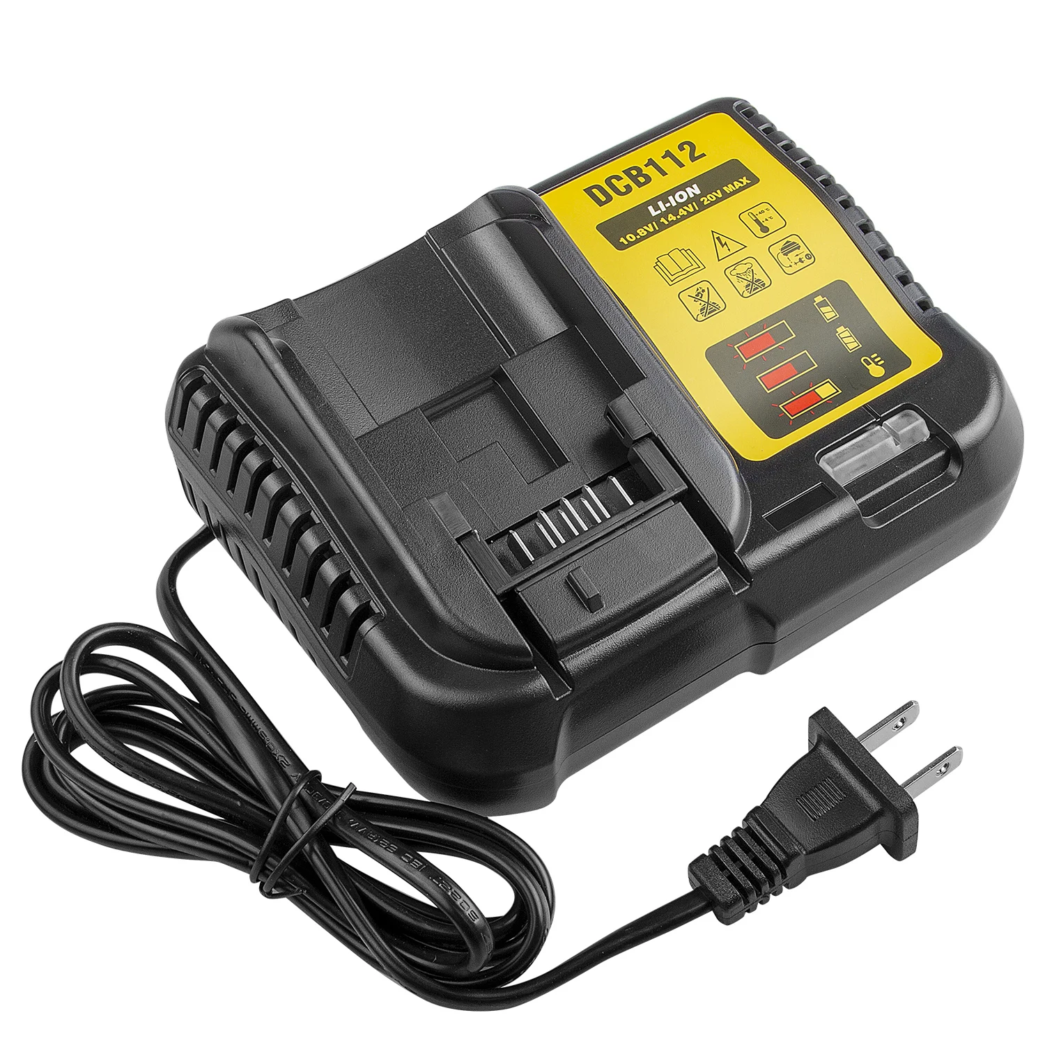 18650 Lithium battery Charger 10.8V-20V 2A Compatible  DCB112 DCB015 DCB105 Hybrid Power Tool Battery Charger
