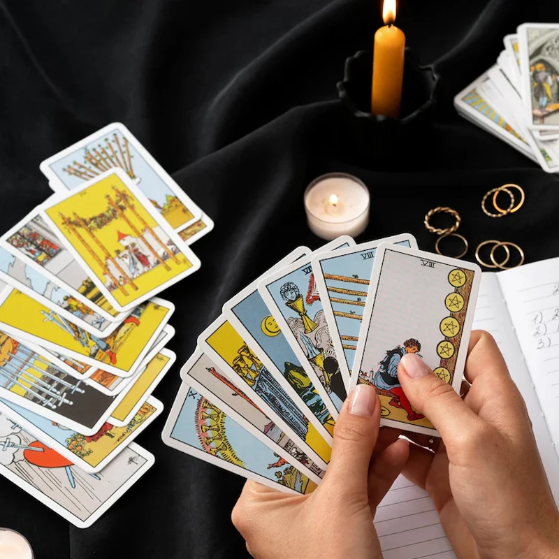 High Quality Factory Print Your Own Holographic Tarot Cards