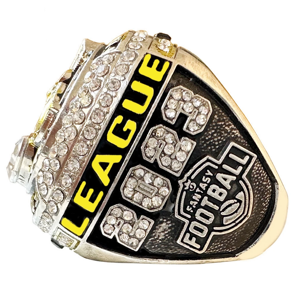 2023 FFL fantasy football annual championship ring best-selling fan cross-border champion ring men fashion jewellery sports ring