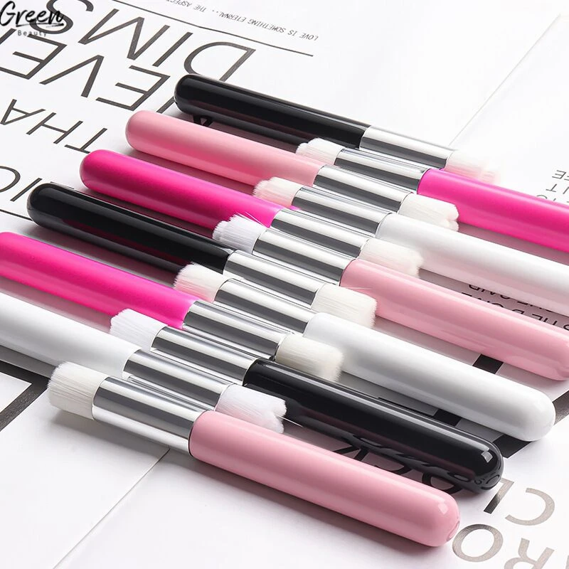 Wholesale Price Cruelty Free Eyelash Extensions Brushes Personalized Care Cleaning Wholesale Colorful Nose Cleansing Brush