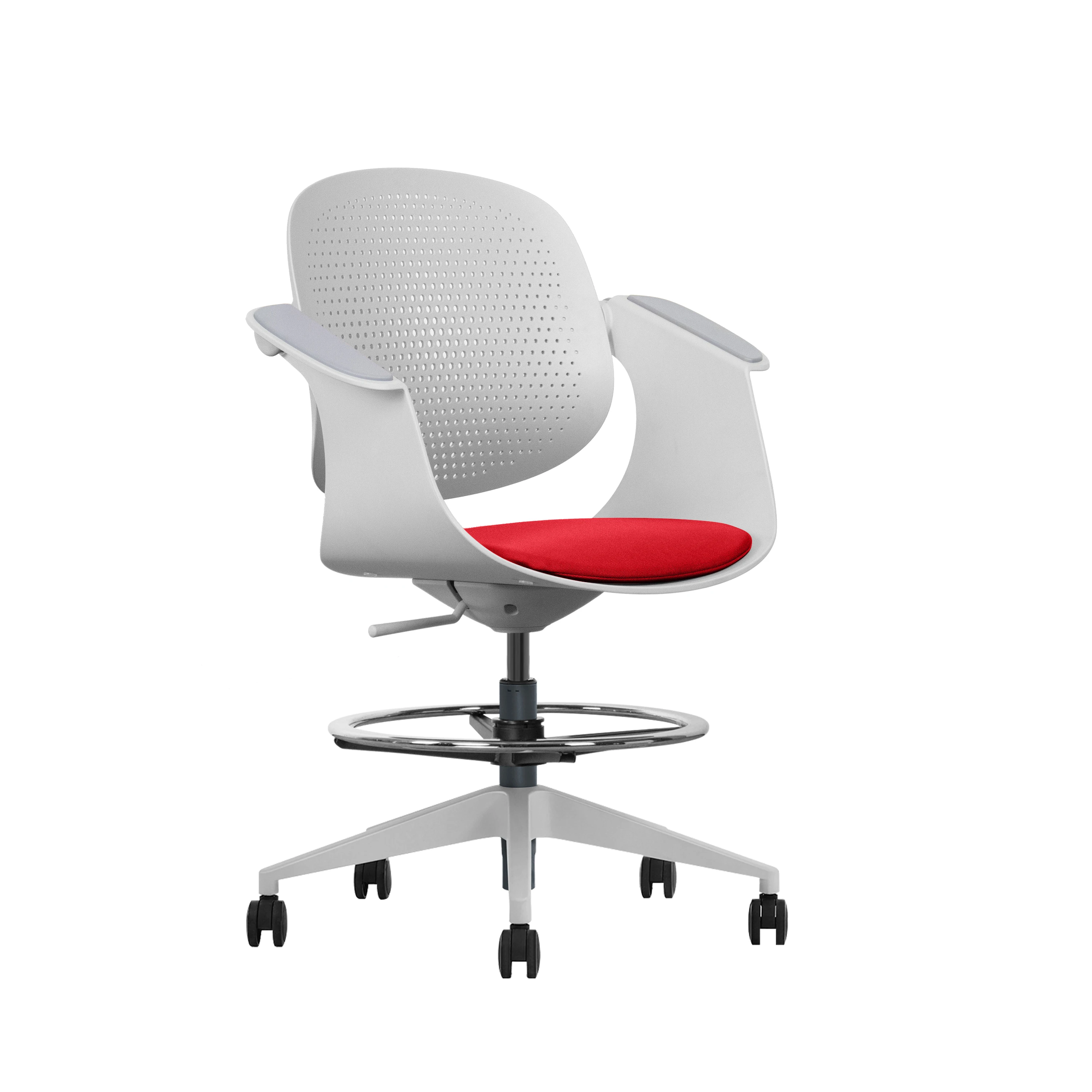 Modern Leisure Office Chair Comfortable Ergonomic Swivel Recliner with Lift Feature Colorful Premium Accent-Wholesale Accessory