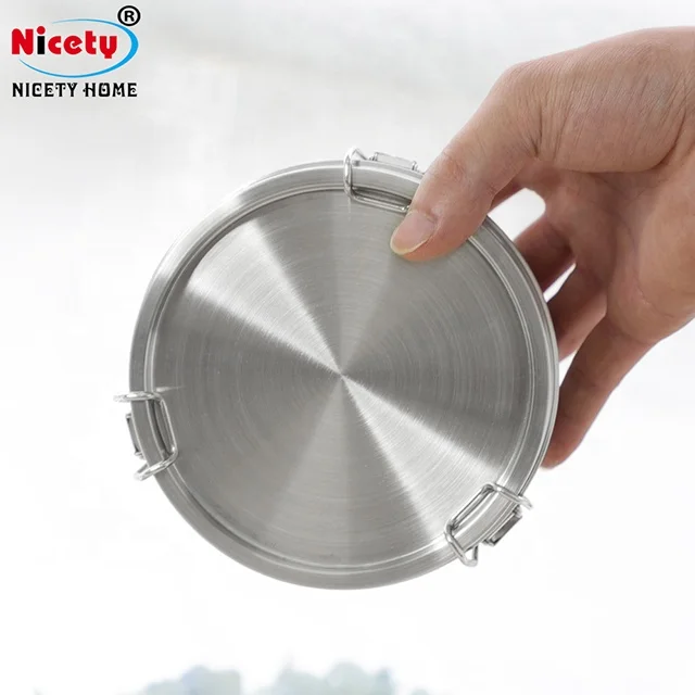 Stainless Steel Environmentally Friendly Stackable round Food Containers