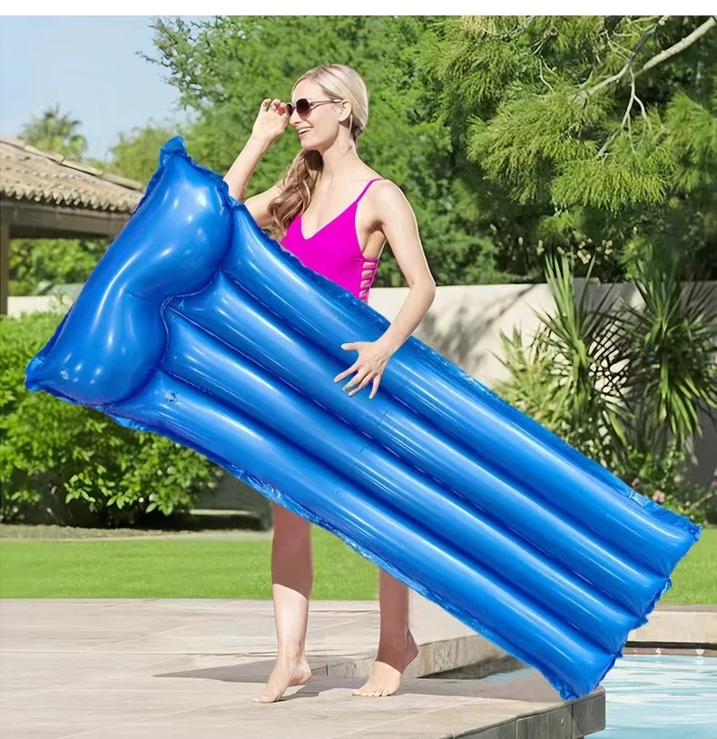Customized swimming float Inflatable Pool Float Air Mattress Summer Beach Floating Bed Lounger