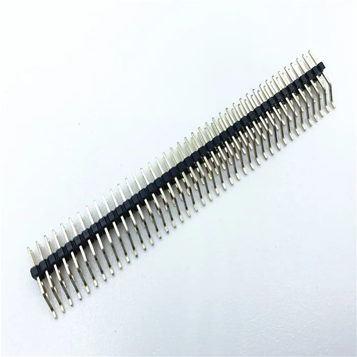 2.0mm single row pin header horizontal connector