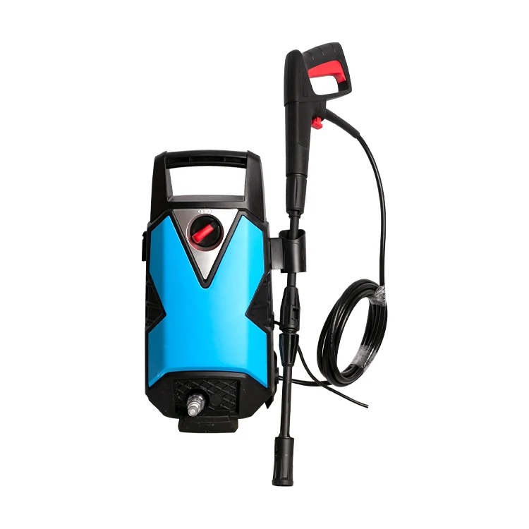 FIXTEC High Quality Car Washer 100 bar Cold Water Jet Cleaner 1400W Electric Motor Long Handle High Pressure Washer