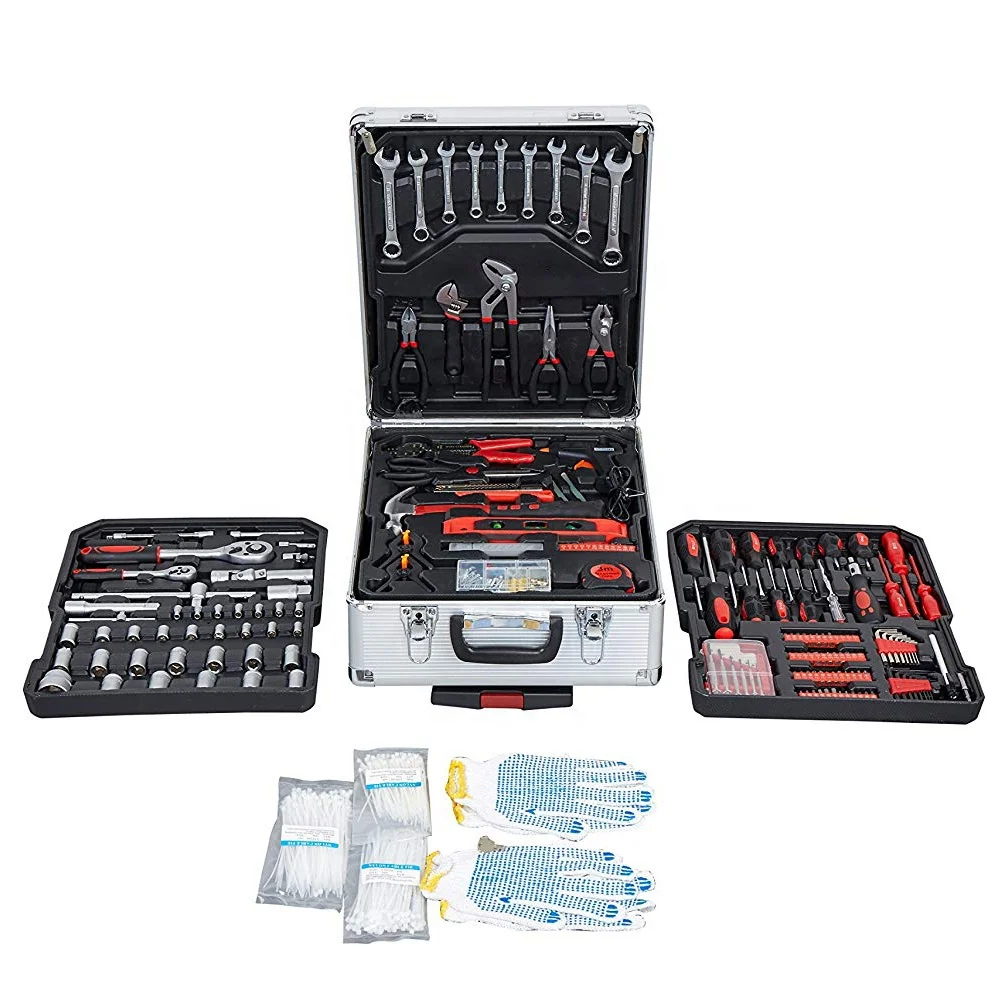 Aluminum Trolley Box Swiss Kraft  Professional Auto Mechanic Tool Set