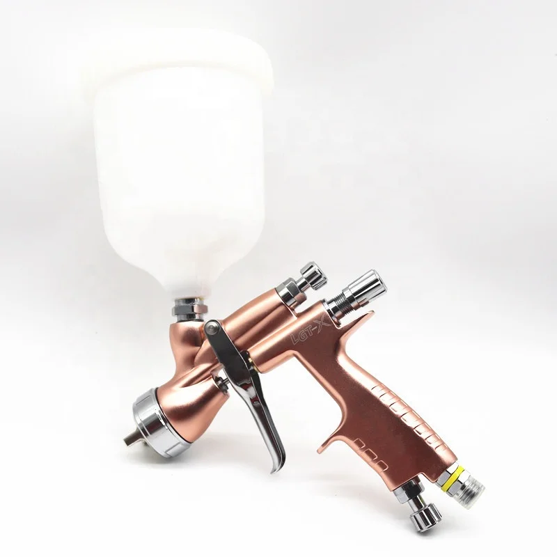 New LGT-X Spray Gun 1.3mm Stainless Steel Nozzle 600cc Cup /Car Paint  Gun/Air Tools/For Water Based