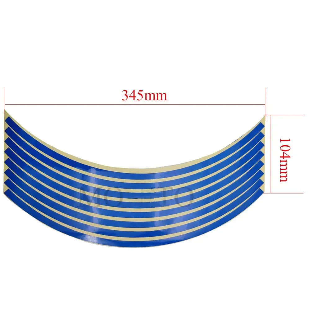 Motorcycle Reflective Wheel Rim Sticker For Motorbike modification sticker Motorcycle Wheel Sticker fit 10'/12'/18'wheel rim