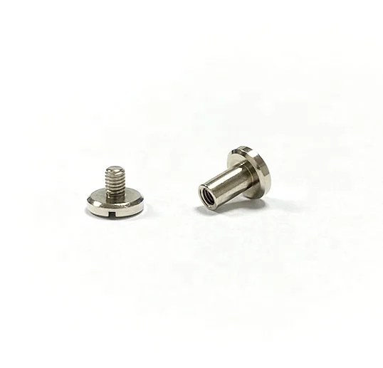 custom stainless steel chicago screws binding post chicago screw
