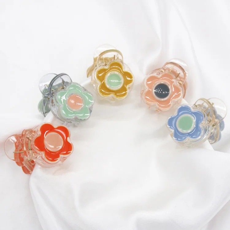 High quality hair clips for women little daisy summer hair accessories clip flower baby girls small women