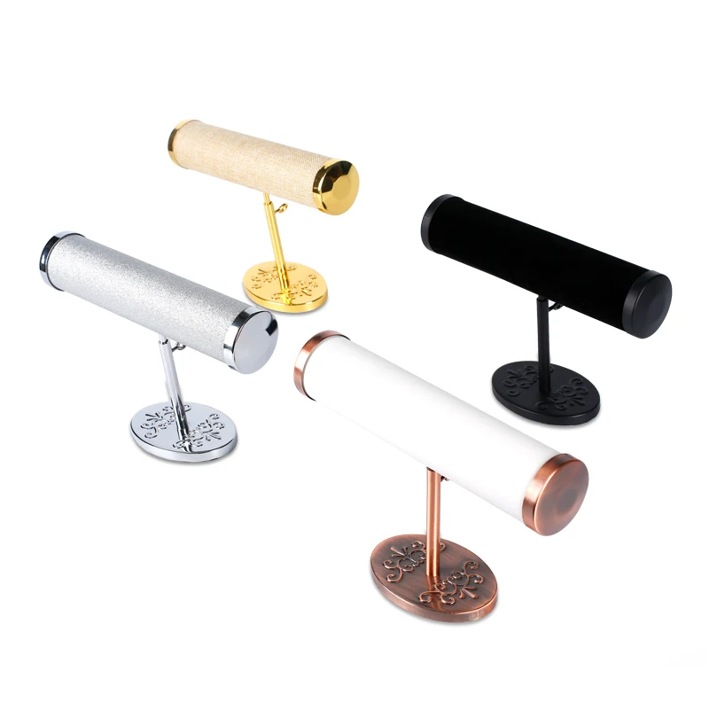 T Bar Display for Bracelet and Bangle T Bar Metal Stand Welcomed Material Jewelry Display Showcase jewelry display stand