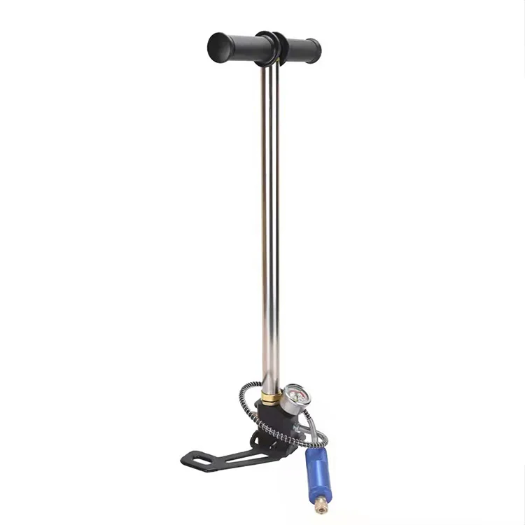 Aluminium Alloy High Pressure Pompa Pcp Air Pump Portable Inflatable Hand Pump for Bicycle