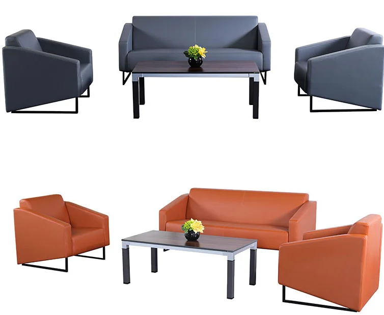 Colorful Modern design lounge sofa fabric material office sofa public sofa seating