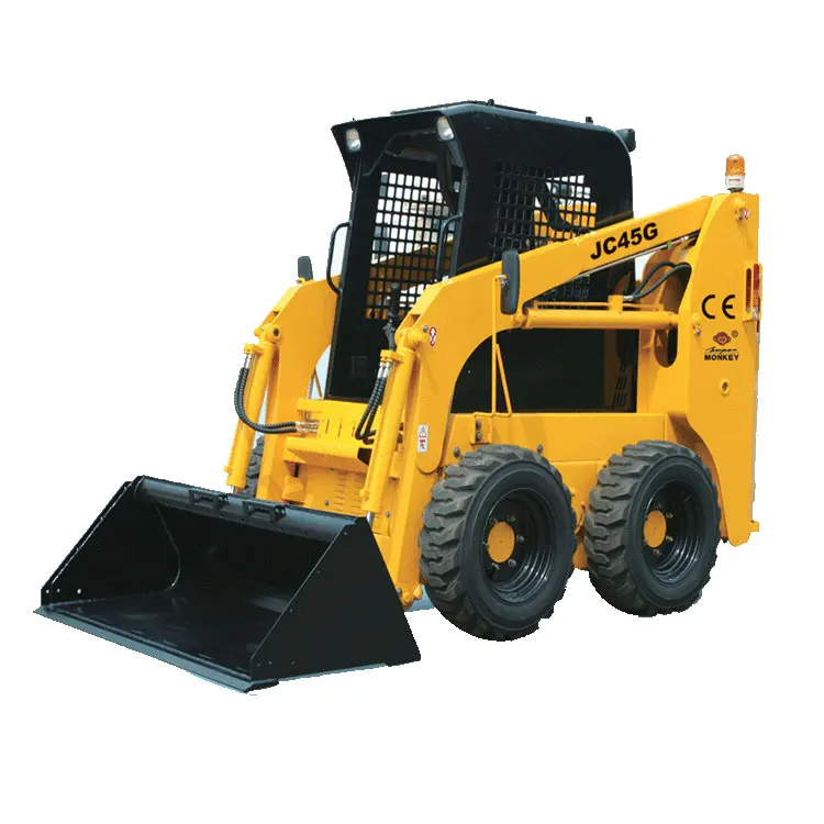 skid steer loader taian luyue  JC45G with 50hp engine loading capacity is 700kg skid loader