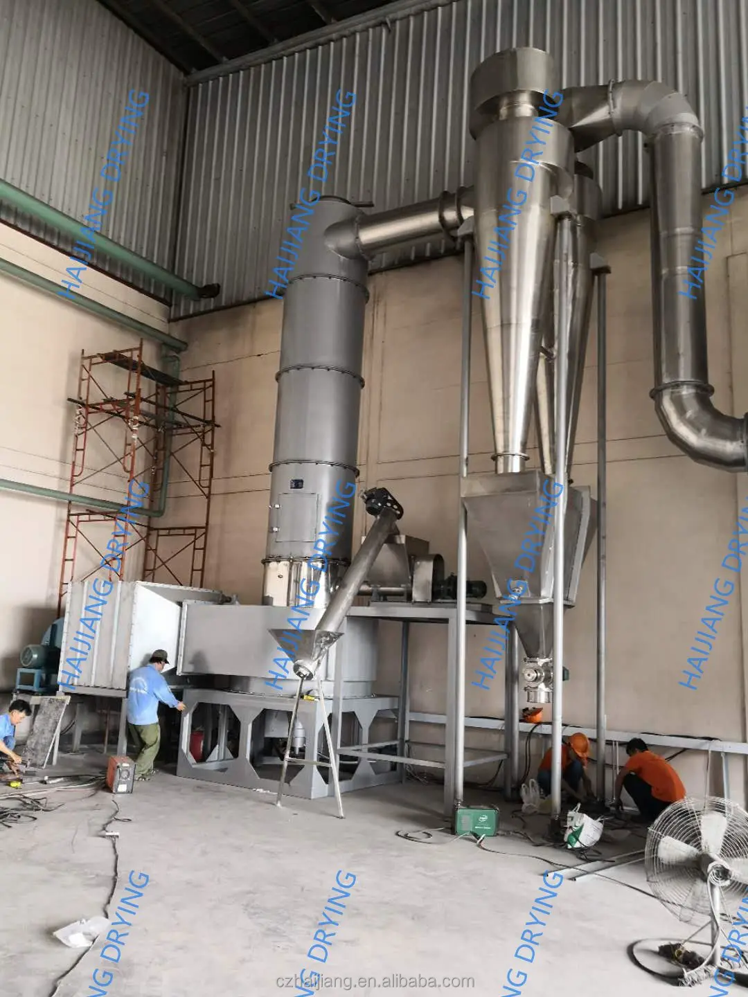 XSG Model Automatic Pharmaceutical Rotary Spin Flash Dryer Machine for Drying Cassava Flour and Wheat Starch