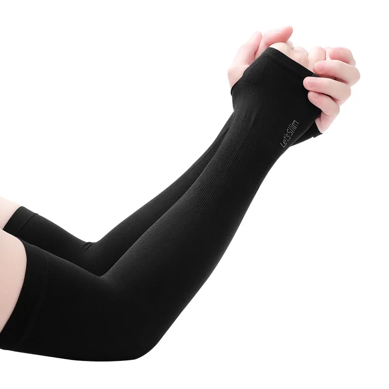 Fashion Men Women Cycling Arm Sleeve Running Bicycle Cycling Cuff Sun Protection Cuff Cover Protective Anti-sweat Arm Warmers