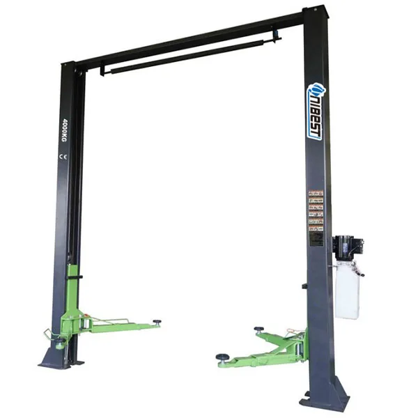 4T two post car hoist double cylinder hydraulic auto lifter garage car lift