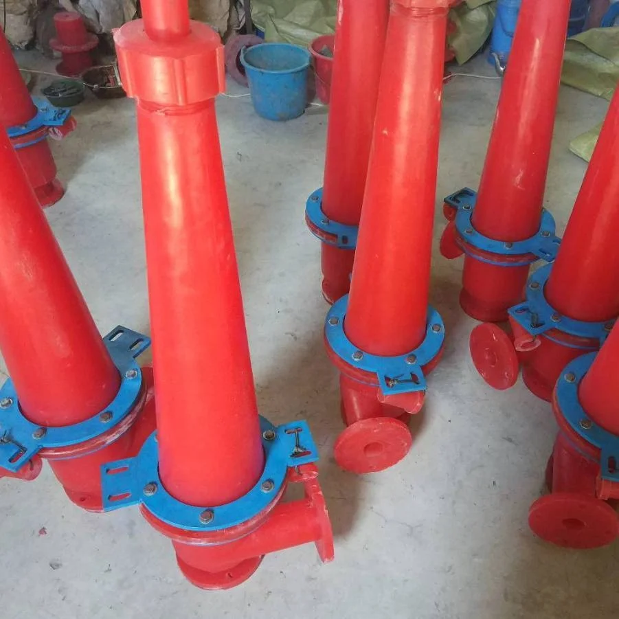 Petroleum machinery parts ISO9001 oil drilling industry polyurethane hydrocyclone liquid centrifugal separator