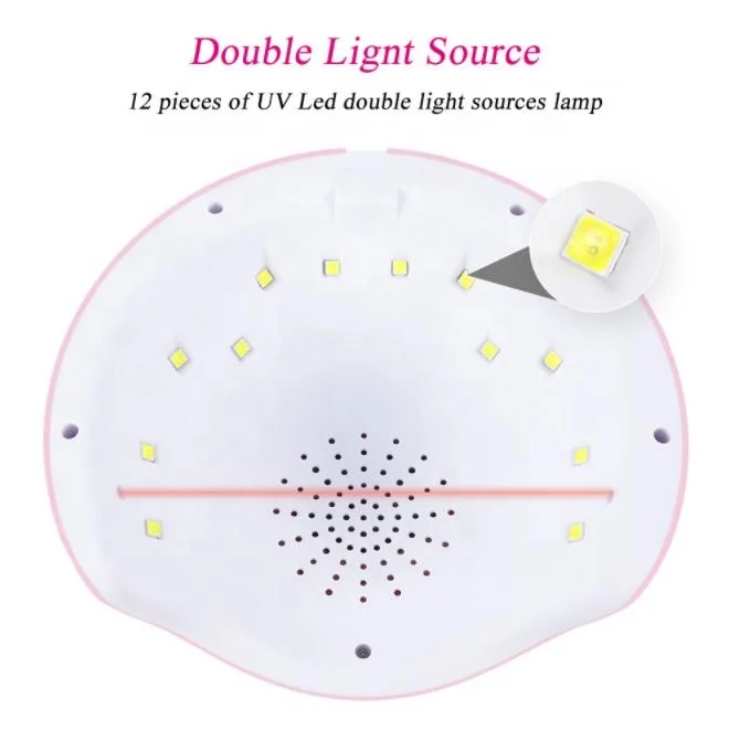 
36W LED Uv Gel Nail Lamp professional nail gel polish dryer electric USB plug 