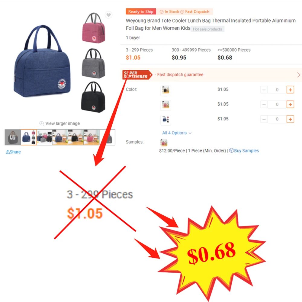 Weyoung Brand Printing Oxford Tote cooler Bag Thermal Insulated Bag Portable Kids lunch bag
