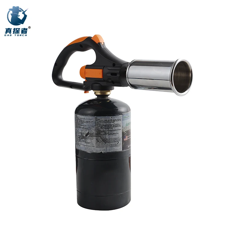 GF-8011 piezo ignition soldering butane burner gas torch lighter refillable for outdoor