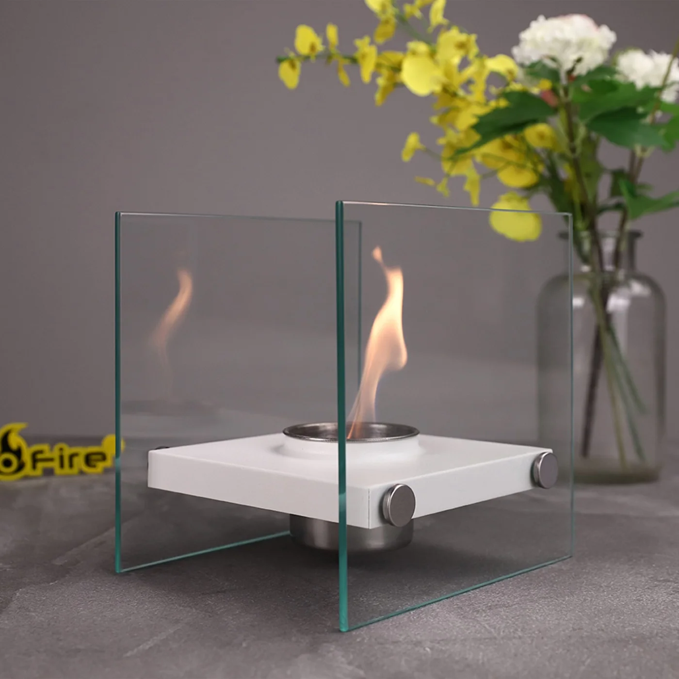 High Quality TT-55 table gel fire flame ventless portable bio ethanol tabletop fireplace