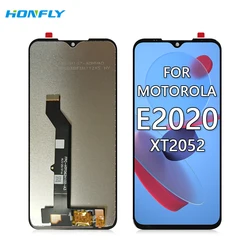 Honfly Wholesales Mobile phone for MOTO E2020 lcd display touch screen Digitizer Assembly for Motorola MOTO E 2020 xt2052 lcd