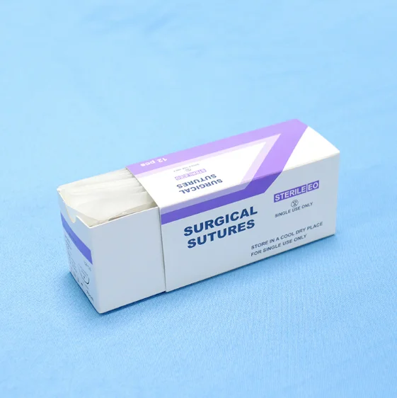 Absorbable Medical Surgical Suture PGLA 910 Polyglycolic Acid PGA Suture Nylon Surgical Suture Stitches
