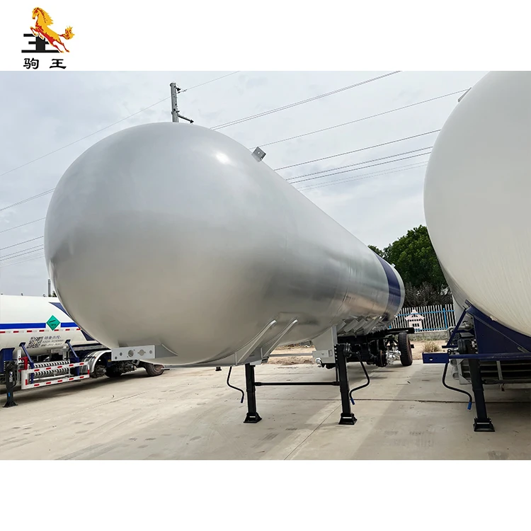 Premium Quality Long Service Time 48.4 cubic meter Cryogenic Dimethyl Ether Storage Tank Transport semi-trailer Truck