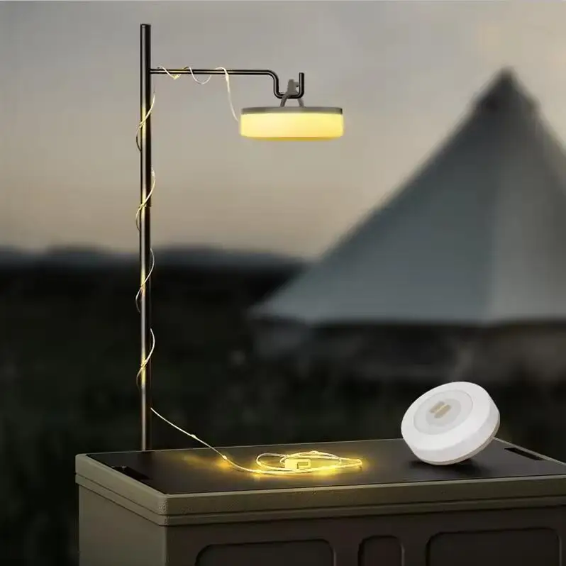 New Rechargeable Camping Lantern Lamp String Light