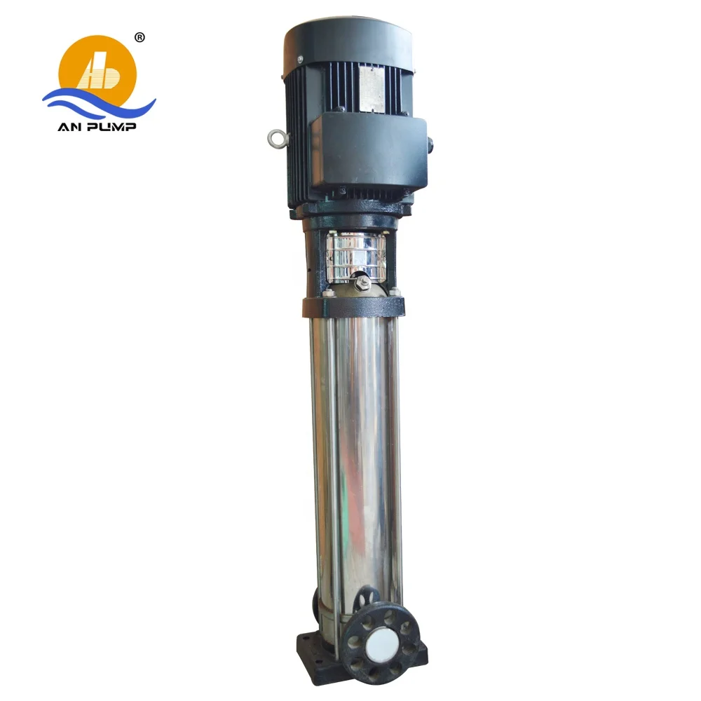 Electric motor 3 inch stainless steel vertical pipeline multistage centrifugal pump