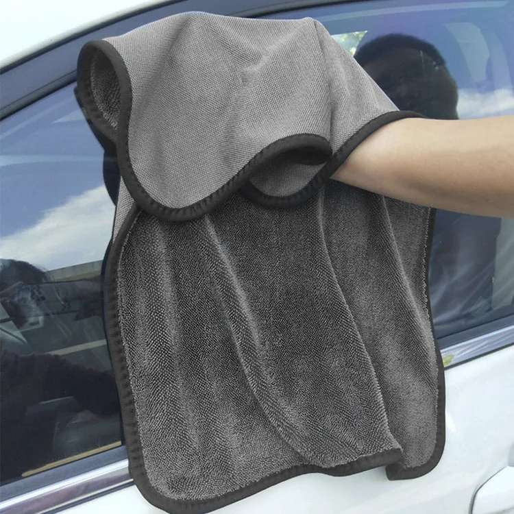 Hot Sale Microfiber Quick Dry Twisted Care Detailing Car Wash Towel Cleaning Cloth