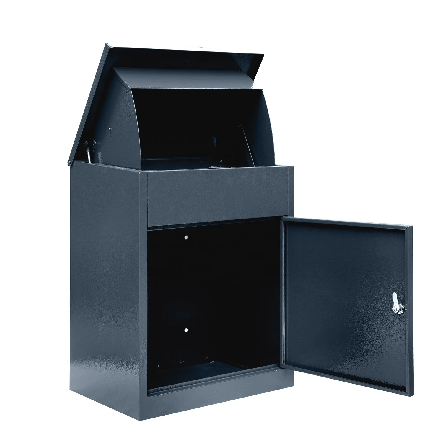 AJF Waterproof Outdoor Parcel Delivery Drop Box Large Home Package Wall Mount Mailbox Post Lock Apartment Garden Use Newspaper