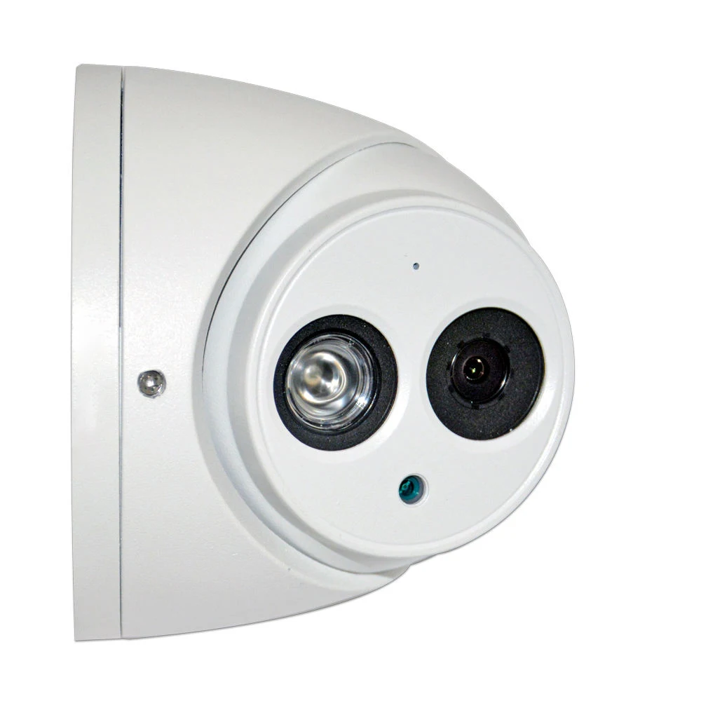 DH HDW4631C-A 6MP IR POE Eyeball Turret Network home outdoor Built-in Microphone Audio security IP Camera