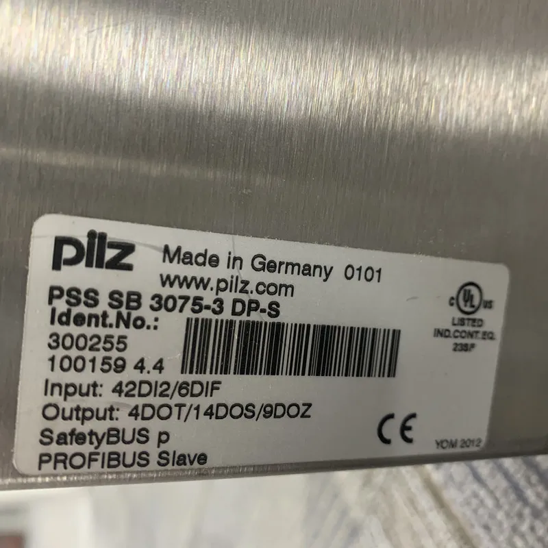 Новый в наличии Быстрая доставка Pil Z (полистиролсульфонат) SB 3075-3 DP-S система safetybus Profibus Slave PLC электронно-модули plc модуль контроллера