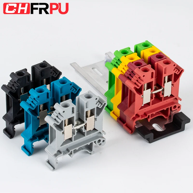 UK 6N Modular Terminal Block 0.2-6mm Din Rail Connector