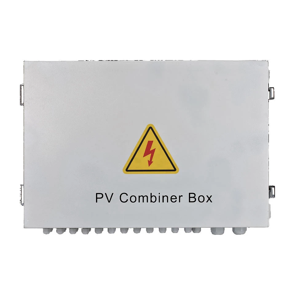 4 in 1 out  photovoltaic combiner box  IP65 PV system combiner box   Customize Voltage DC PV combiner boxes