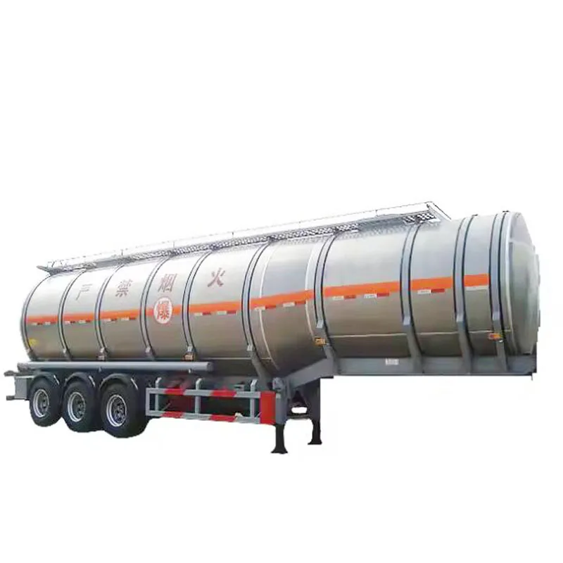 High Quality 42000 Liter Rugged Fuel Tank Tanker Semi Trailer For Sale