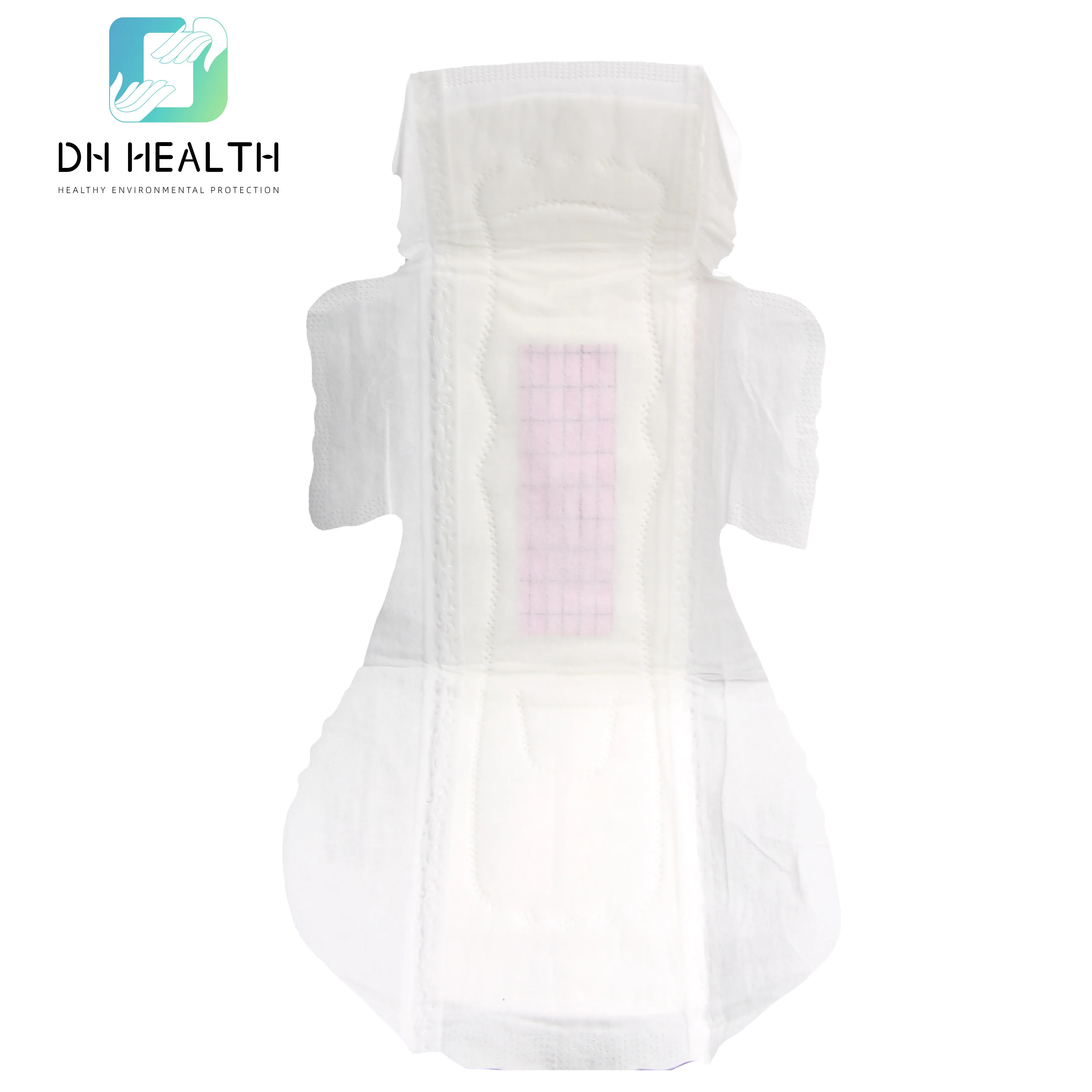 DH Manufacture Wholesale Cotton Menstrual Pads disposable Women Ultra Thin Sanitary Napkin