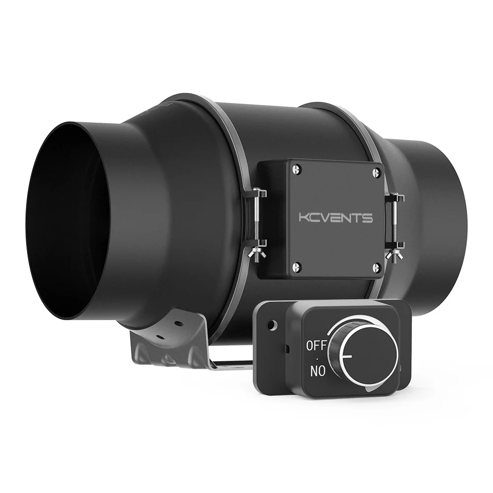 High Air Volume 6 Inch Silent Reversible Inline Duct Fan for Ventilation System