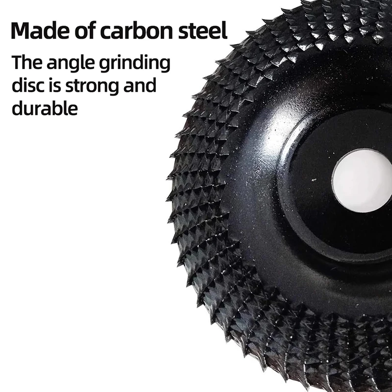 KEGRET Woodworking Angle Grinding Wheel Wood Sanding Carving Disc Angle Grinder Wheel For Rapid Removal Shaping 22mm