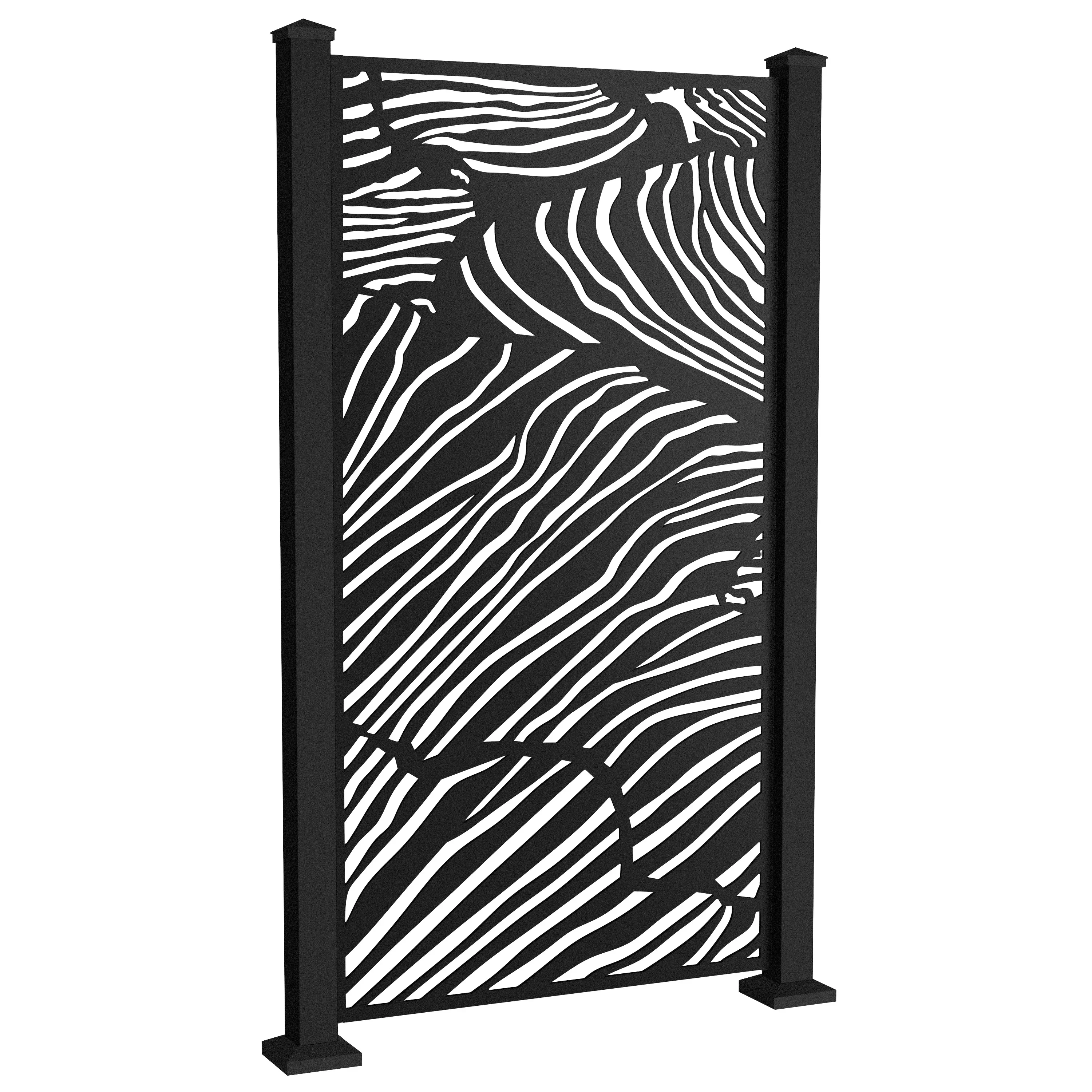 main electric simple design grill entrance external fencing trellis gates aluminum iron