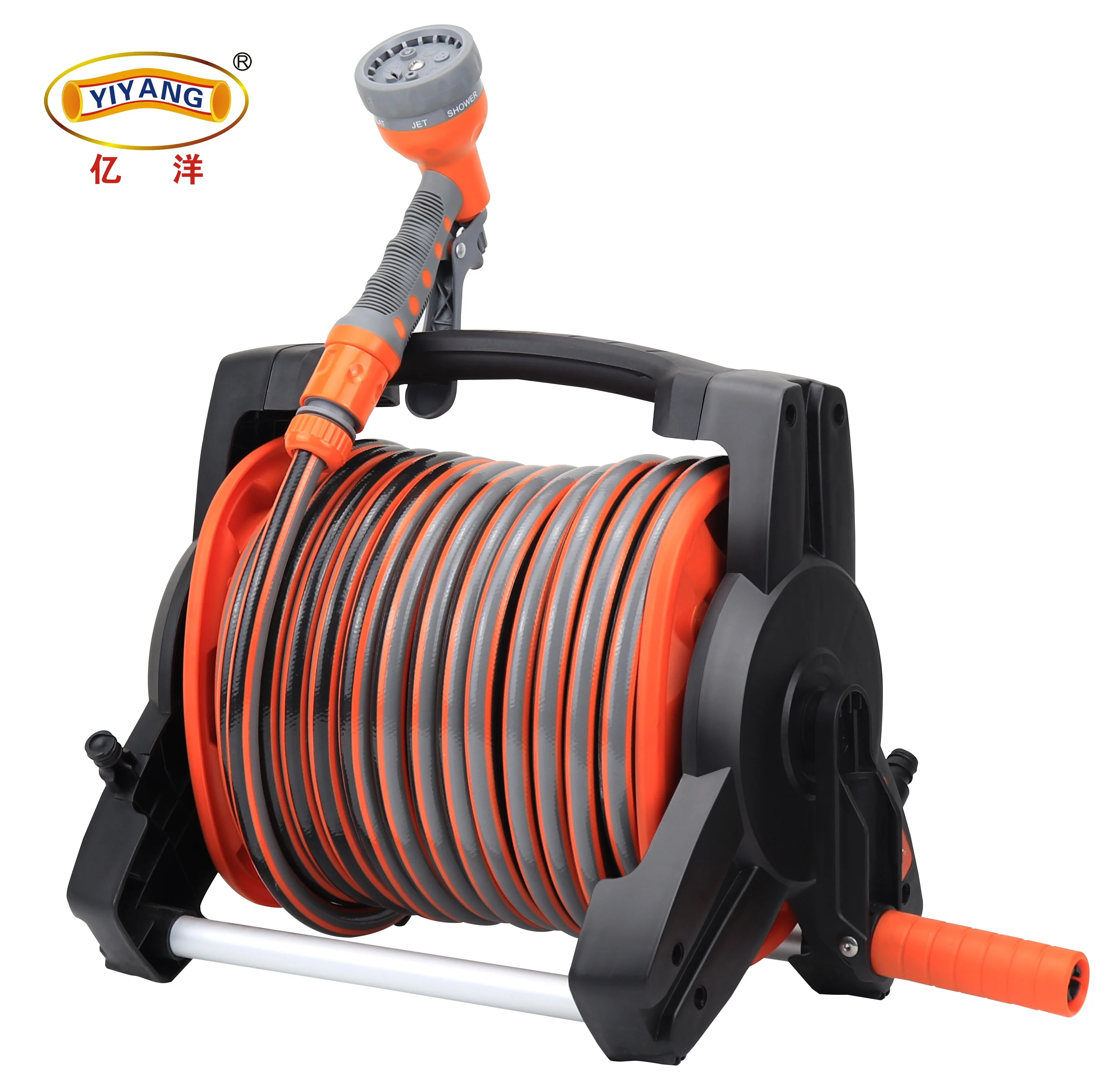 Garden Hose Reel Storage Up To 30m Hose Plastic Metal hose reel