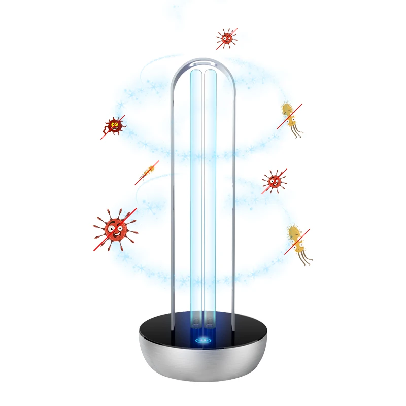 Fast shipping OEM Mini Portable Toilet Room Kitchen Bathroom Table UV Sanitizer Lamp